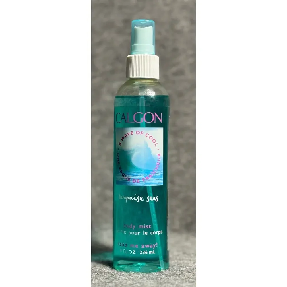 Calgon After Bath A Wave of Cool Turquoise Seas Body Mist 8oz